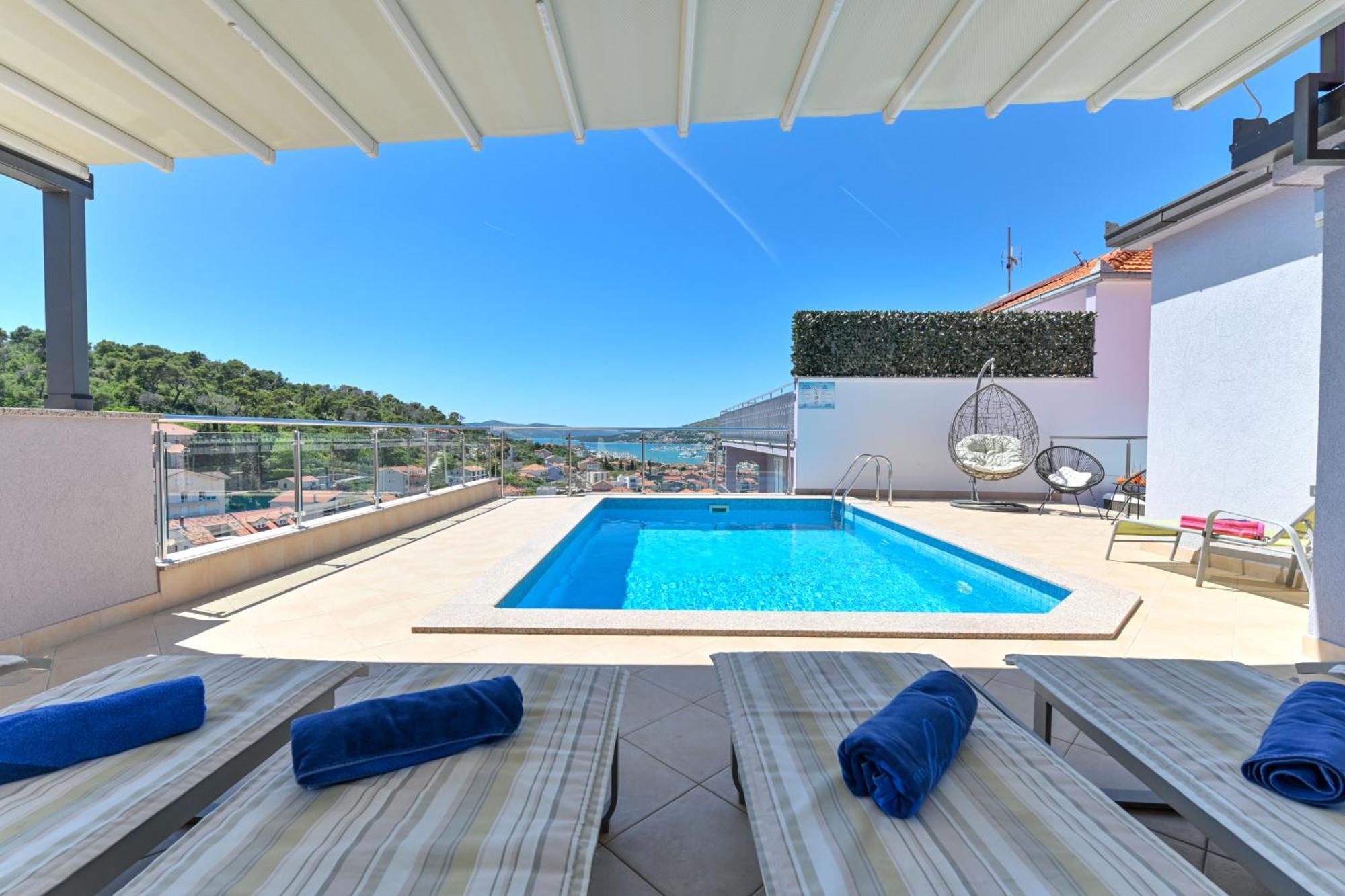 Vila Marina Villa Trogir Eksteriør bilde