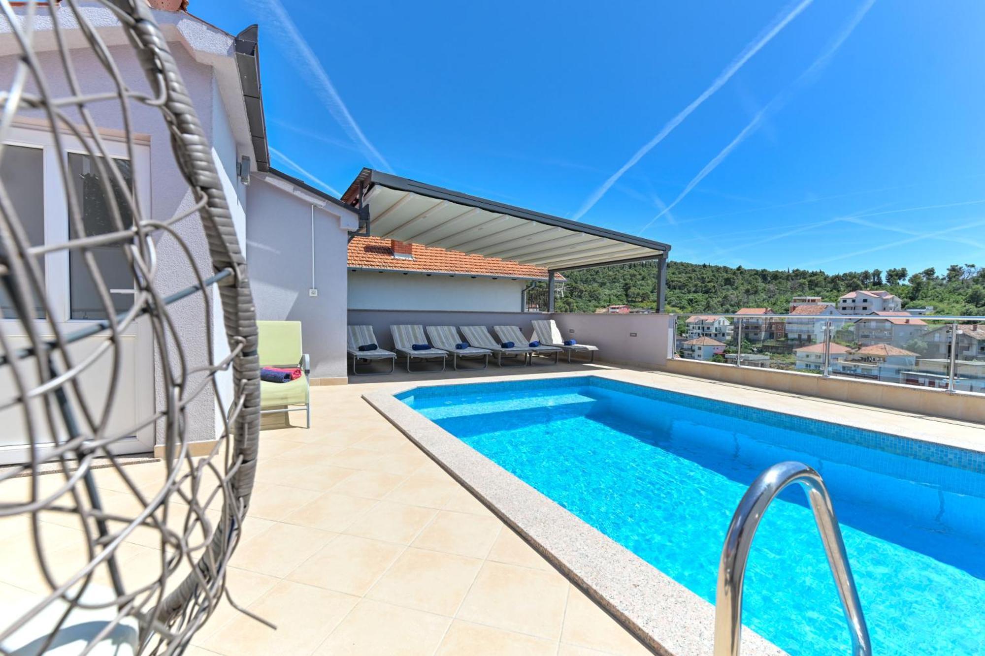 Vila Marina Villa Trogir Eksteriør bilde