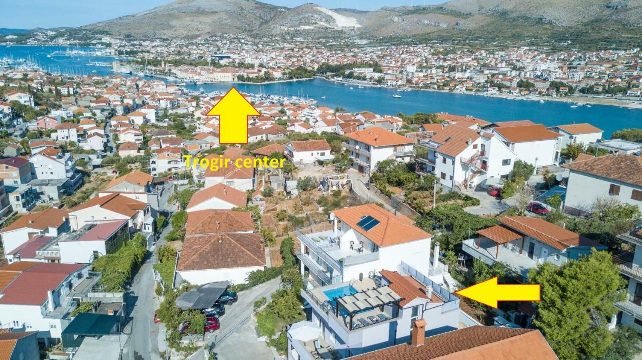 Vila Marina Villa Trogir Eksteriør bilde